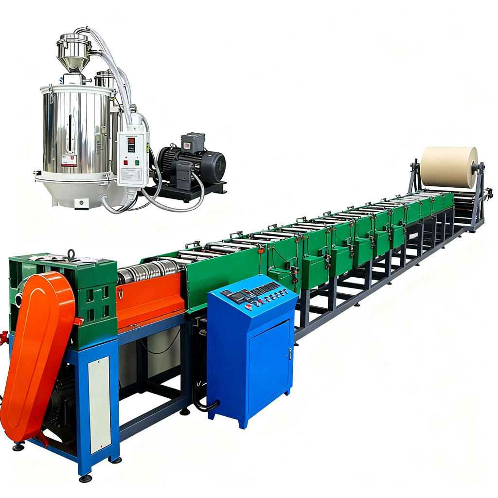 Plastic Makeup Brush Filament Extrusion Production Line